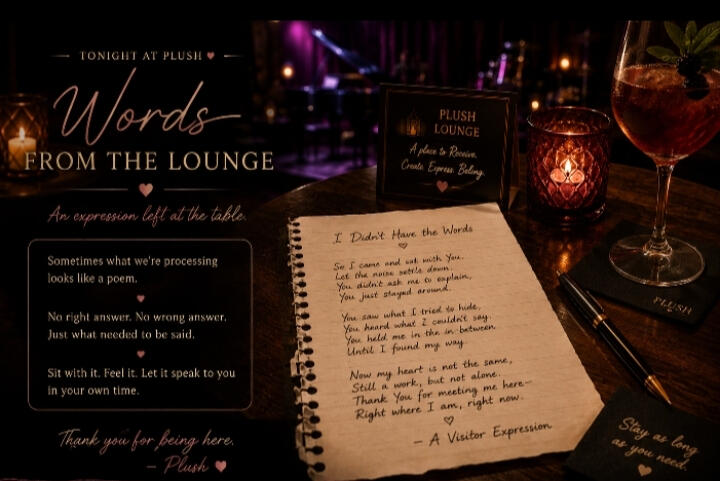 Expressions of the Lounge. 🤎